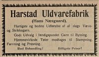 Annonse i Haalogaland 9. januar 1912.