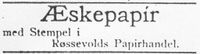 72. Annonse 2 fra Røssevolds Papirforretning i Søndmøre Folkeblad 6.1.1892.jpg