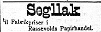 33. Annonse 2 fra Røssevolds Papirhandel i Søndmøre Folkeblad 4.1. 1892.jpg