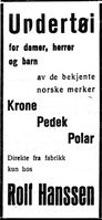 151. Annonse 2 fra Rolf Hanssen i Nord-Trøndelag og Nordenfjeldsk Tidende 09.02.33.jpg