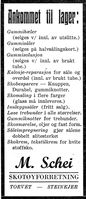 232. Annonse 4 fra M. Schei i Nord-Trøndelag og Inntrøndelagen 4.7. 1942.jpg