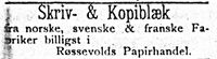 63. Annonse 5 fra Røssevolds Papirhandel i Søndmøre Folkeblad 4.1.1892.jpg
