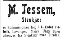 36. Annonse V fra M. Tessem i Indtrøndelagen 16.11. 1900.jpg