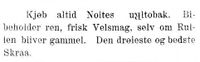 72. Annonse for Noltes rulletobakk i Stenkjær Avis 15.2. 1899.jpg