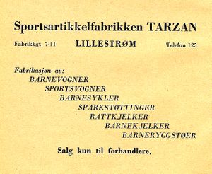 Annonse for Sportsartikkelfabrikken TARZAN (Lillestrøm).jpg