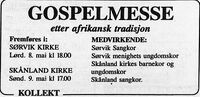 Harstad Tidende 6. mai 1993.