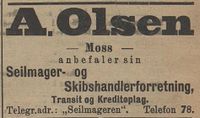 178. Annonse fra A. Olsen i Kysten 18.01.1905.jpg