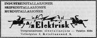 197. Annonse fra AS Elektrisk i Norsk Militært Tidsskrift nr. 11 1960.jpg