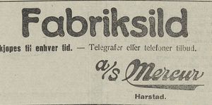 Annonse fra AS Mercur i Nordlys 21.08. 1923.jpg