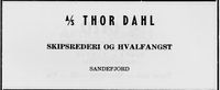 196. Annonse fra AS Thor Dahl rederi i Norsk Militært Tidsskrift nr. 11 1960.jpg