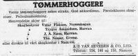 28. Annonse fra AS Van Severen & CO. Ltd i Namdal Arbeiderblad 28.10.1950.jpg