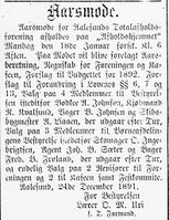 83. Annonse fra Aalesunds Totalafholdsforening i Søndmøre Folkeblad 8.1.1892.jpg