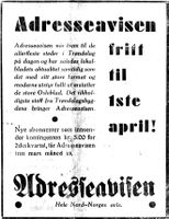 208. Annonse fra Adresseavisen i Nord-Trøndelag og Nordenfjeldsk Tidende 14.03.33.jpg