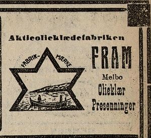Annonse fra Aktieolieklædefabriken Fram i Tidens Tegn 13.05.1914.jpg