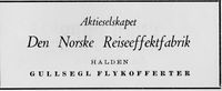 108. Annonse fra Aktieselskapet Den Norske Reiseeffektfabrikk i Norsk Militært Tidsskrift nr. 11 1960.jpg