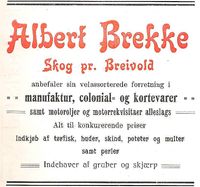 12. Annonse fra Albert Brekke under Harstadutstillingen 1911.jpg