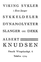 119. Annonse fra Albert Knudsen i Kristiansands Avholdslag 1874 - 10.august - 1949.jpg