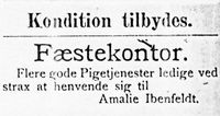 90. Annonse fra Amalie Ibenfeldt i Søndmøre Folkeblad 8.1.1892.jpg