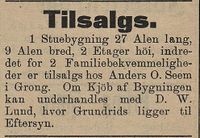 36. Annonse fra Anders O. Seem i Tromsø Amtstidende 30.06. 1898.jpg