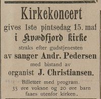 43. Annonse fra Andr. Pedersen i Harstad Tidende 12.05.1909.jpg