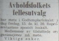 440. Annonse fra Avholdsfolkets fellesutvalg i H.T. 15-6-.1951.JPG