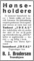 237. Annonse fra B. J. Brodersen i Trønderbladet 15.12. 1926.jpg
