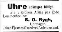 447. Annonse fra B. O. Rygh i Indtrøndelagen 16.11. 1900.jpg