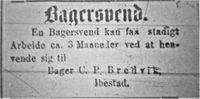 55. Annonse fra Bager C.P. Bredvig i Tromsø Amtstidende 22.06.1888.jpg