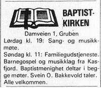 Rana Blad 2. juni 1984.
