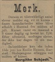 5. Annonse fra Bergithe Schjødt i Tromsø Amtstidende 13.06. 1897.jpg
