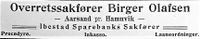 22. Annonse fra Birger Olafasen under Harstadutstillingen 1911.jpg