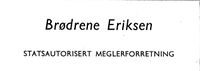 156. Annonse fra Brødrene Eriksen i Kristiansands Avholdslag 1874 - 10.august - 1949.jpg