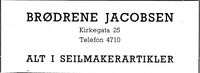 155. Annonse fra Brødrene Jacobsen i Kristiansands Avholdslag 1874 - 10.august - 1949.jpg