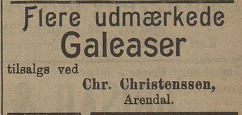 Annonse fra Chr. Christenssen i Kysten 23.12. 1903.jpg