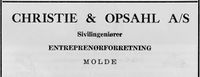 87. Annonse fra Christie & Opsahl AS i Norsk Militært Tidsskrift nr. 11 1960.jpg