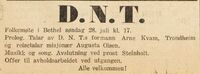 Harstad Tidende 27. juli 1946.