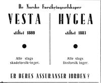323. Annonse fra De norske forsikringsselskapet Vesta Hygea i Florø og litt om Sunnfjord.jpg