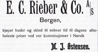 75. Annonse fra E. C. Rieber & Co i Narvikboka 1912.jpg