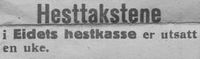 119. Annonse fra Eidet hestekasse i Nord-Trøndelag og Nordenfjeldsk Tidende 14.03.33.jpg