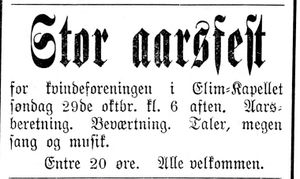 Annonse fra Elim i Mjølner 23. 10. 1899.jpg