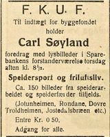 42. Annonse fra F.K.U.F. i Flekkefjord-Posten 23.01. 1919.jpg