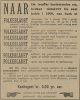301. Annonse fra FOLKEBLADET i Nordlys 30.01.1909.jpg