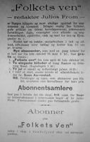55. Annonse fra Folkets Ven i Led os ikke udi fristelse.jpg