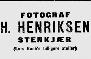 Annonse fra Fotograf H. Henriksen i Ungskogen 16.9. 1915.jpg