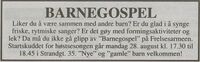 Harstad Tidende 25. august 1995.
