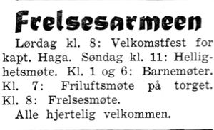 Annonse fra Frelsesarmeen i Nord-Trøndelag og Inntrøndelagen 4.7. 1942.jpg