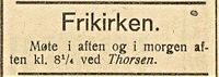 41. Annonse fra Frikirken Flekkefjord-Posten 23.01. 1919.jpg