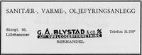 79. Annonse fra G.A- Blystad & Co AS i Norsk Militært Tidsskrift nr. 11 1960.jpg