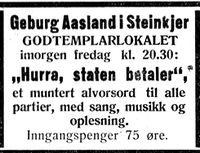 11. Annonse fra Geburg Aasland i Nord-Trøndelag og Nordenfjeldsk Tidende 28.4. 1938.jpg