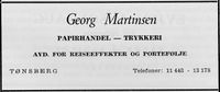 180. Annonse fra Georg Martinsen i Norsk Militært Tidsskrift nr. 11 1960.jpg